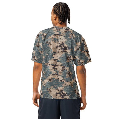 Azerbaijan M2024 CAMO Unisex American Football Jersey