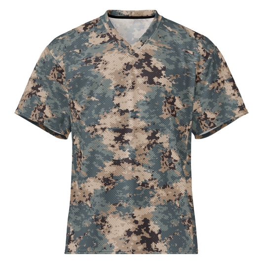 Azerbaijan M2024 CAMO Unisex American Football Jersey - 2XS