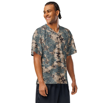 Azerbaijan M2024 CAMO Unisex American Football Jersey