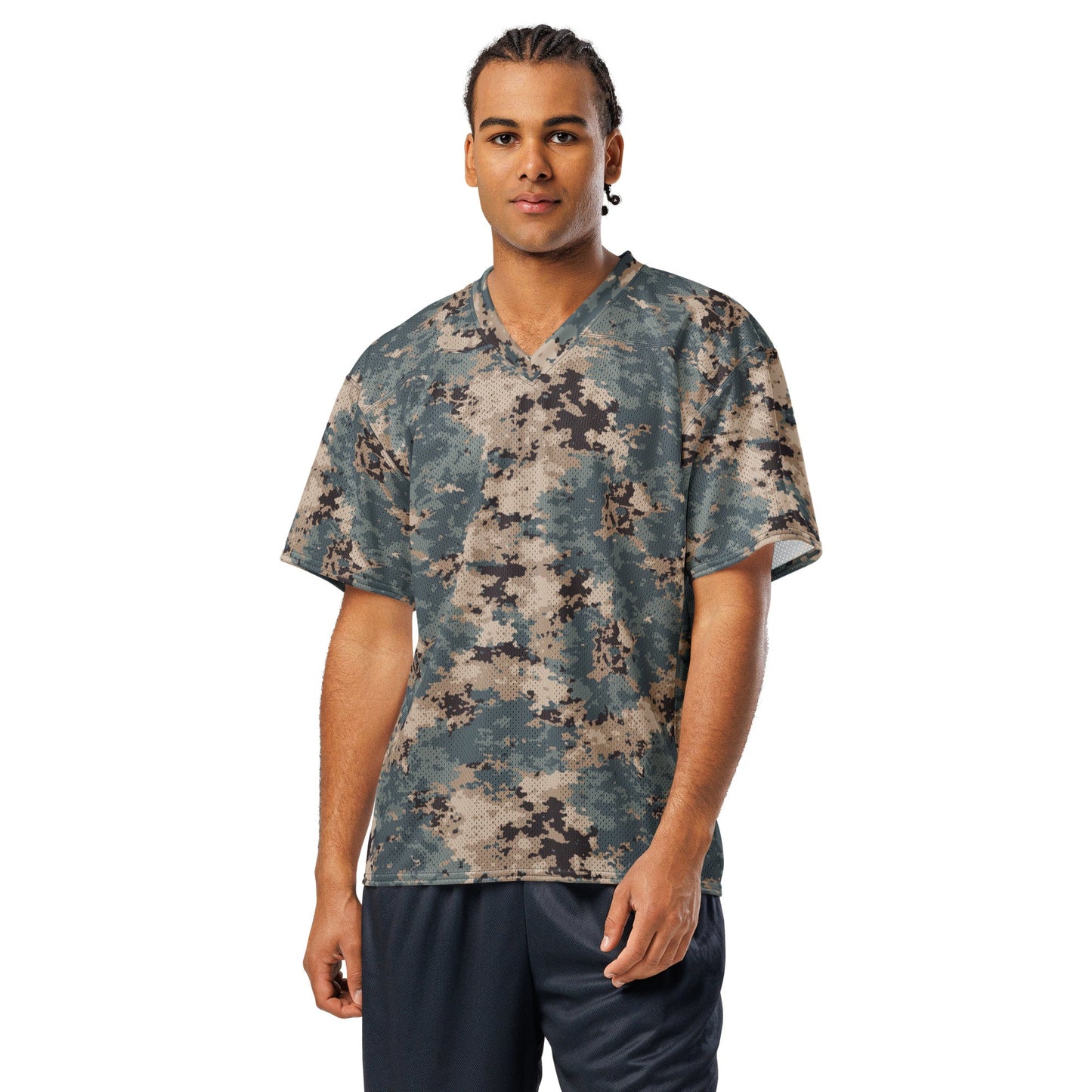 Azerbaijan M2024 CAMO Unisex American Football Jersey
