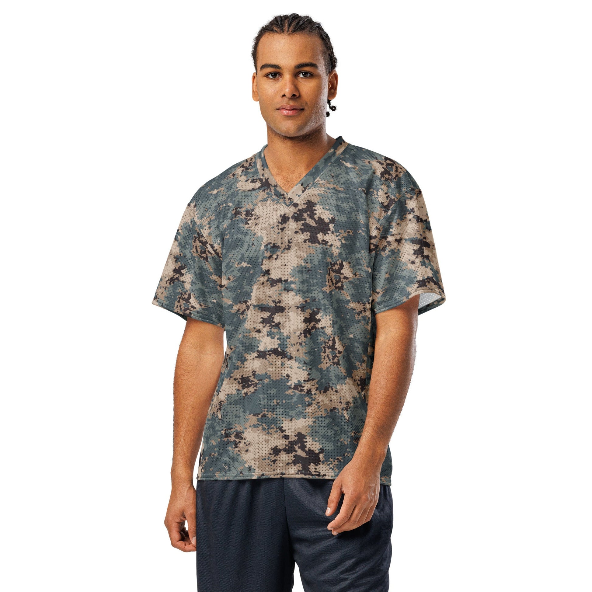 Azerbaijan M2024 CAMO Unisex American Football Jersey