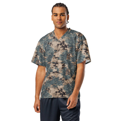 Azerbaijan M2024 CAMO Unisex American Football Jersey