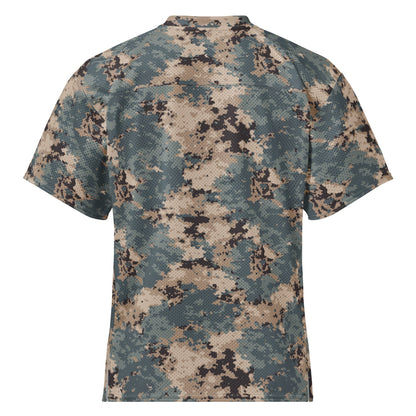 Azerbaijan M2024 CAMO Unisex American Football Jersey