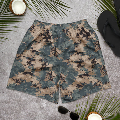 Azerbaijan M2024 CAMO Unisex Athletic Long Shorts