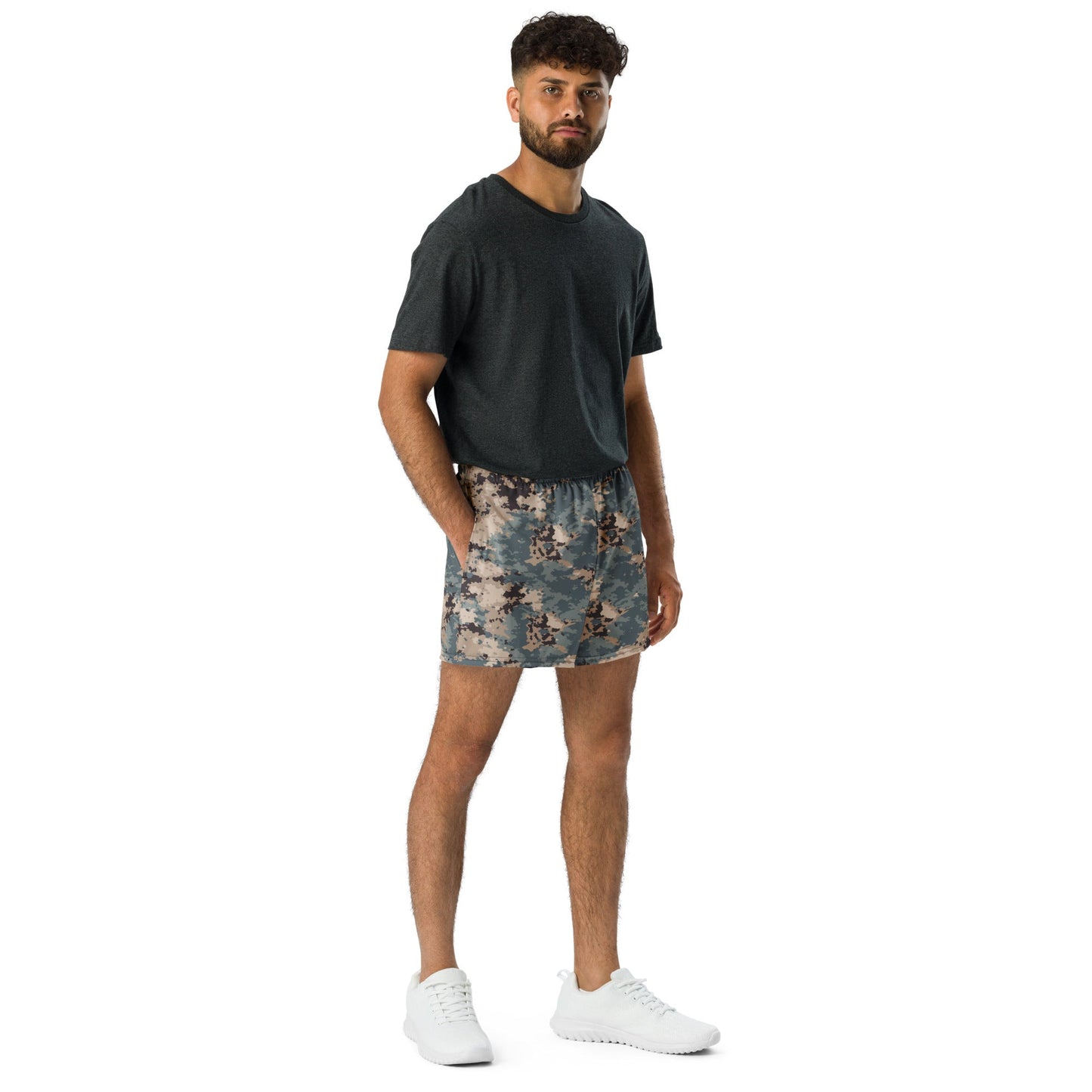 Azerbaijan M2024 CAMO Unisex Athletic Shorts