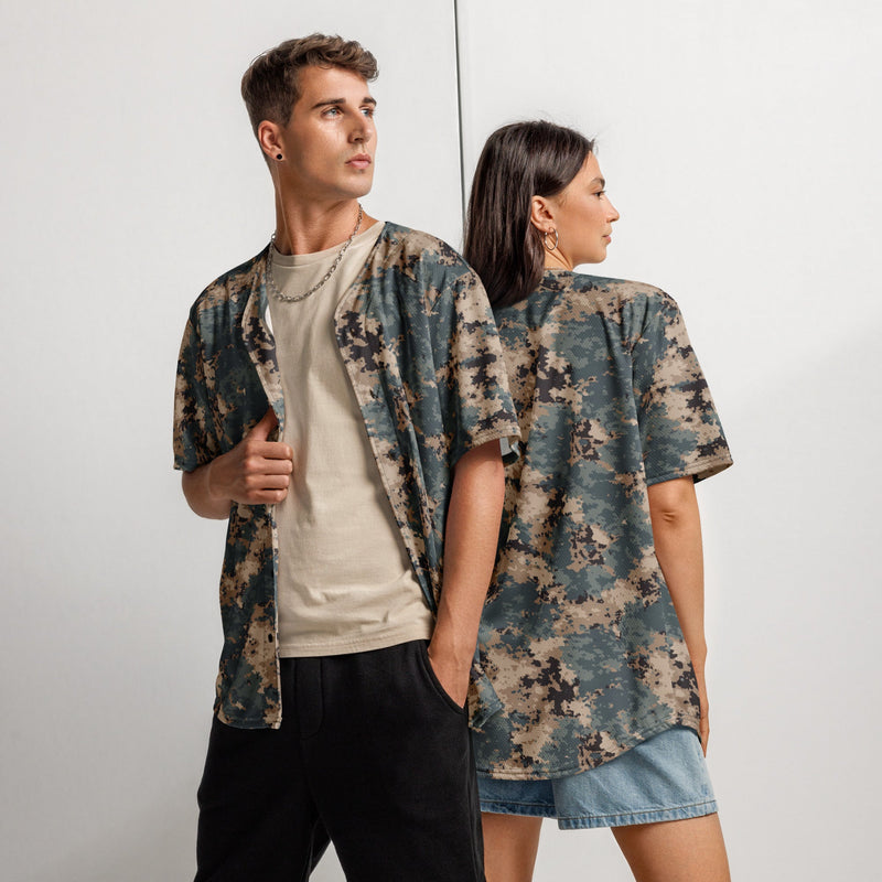 M2024 Caspian CAMO Unisex Baseball Jersey - 2XS