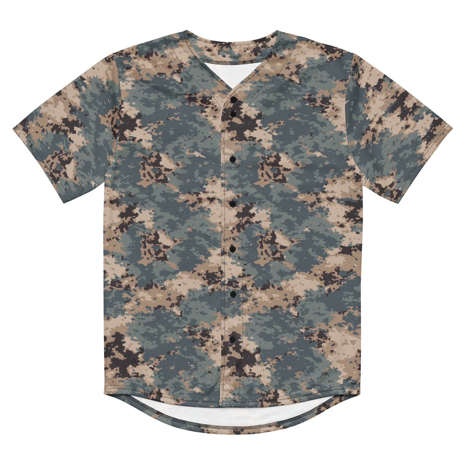 Azerbaijan M2024 CAMO Unisex Baseball Jersey