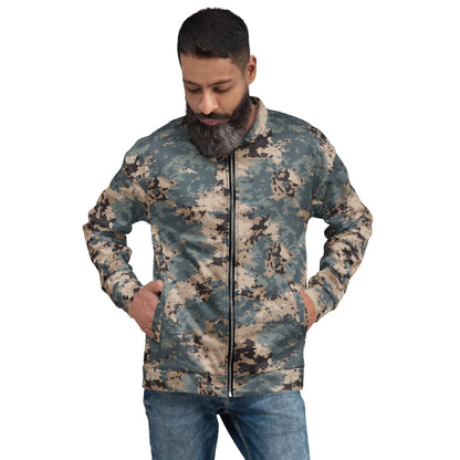 Azerbaijan M2024 CAMO Unisex Bomber Jacket - XS