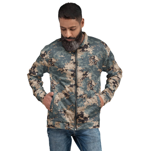 M2024 Caspian CAMO Unisex Bomber Jacket - XS