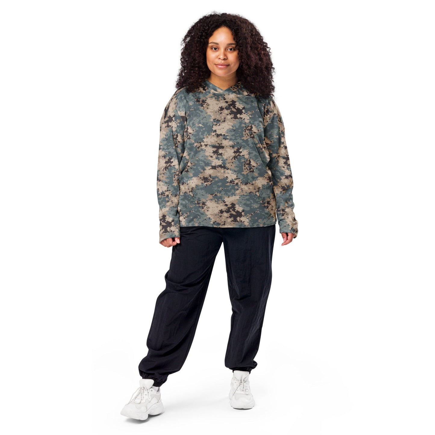 Azerbaijan M2024 CAMO Unisex Hockey Fan Jersey