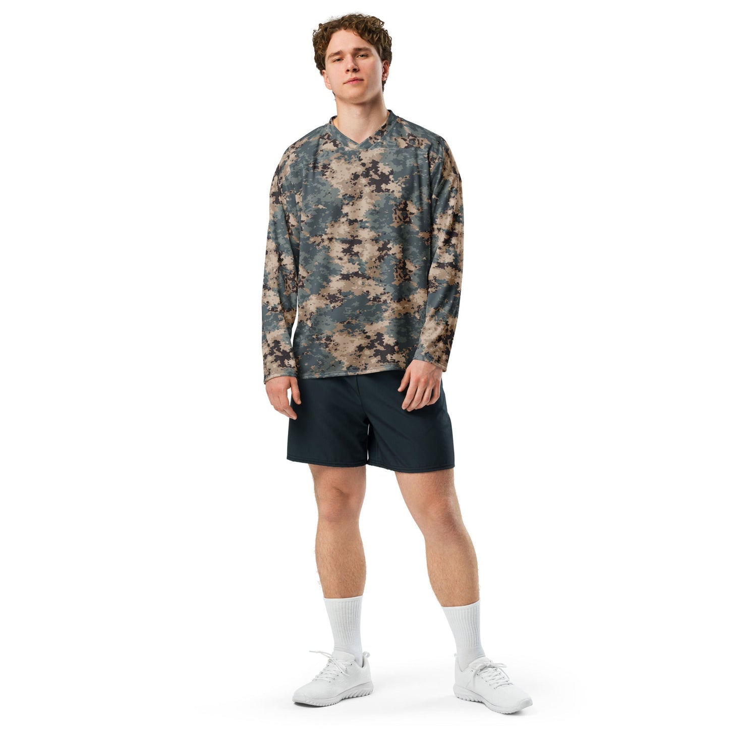Azerbaijan M2024 CAMO Unisex Hockey Fan Jersey
