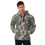 M2024 Caspian CAMO Unisex Hoodie - 2XS