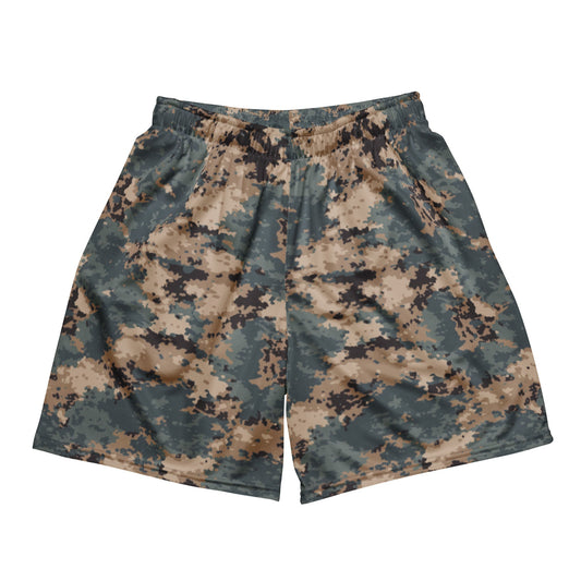 Azerbaijan M2024 CAMO Unisex Mesh Shorts - 2XS