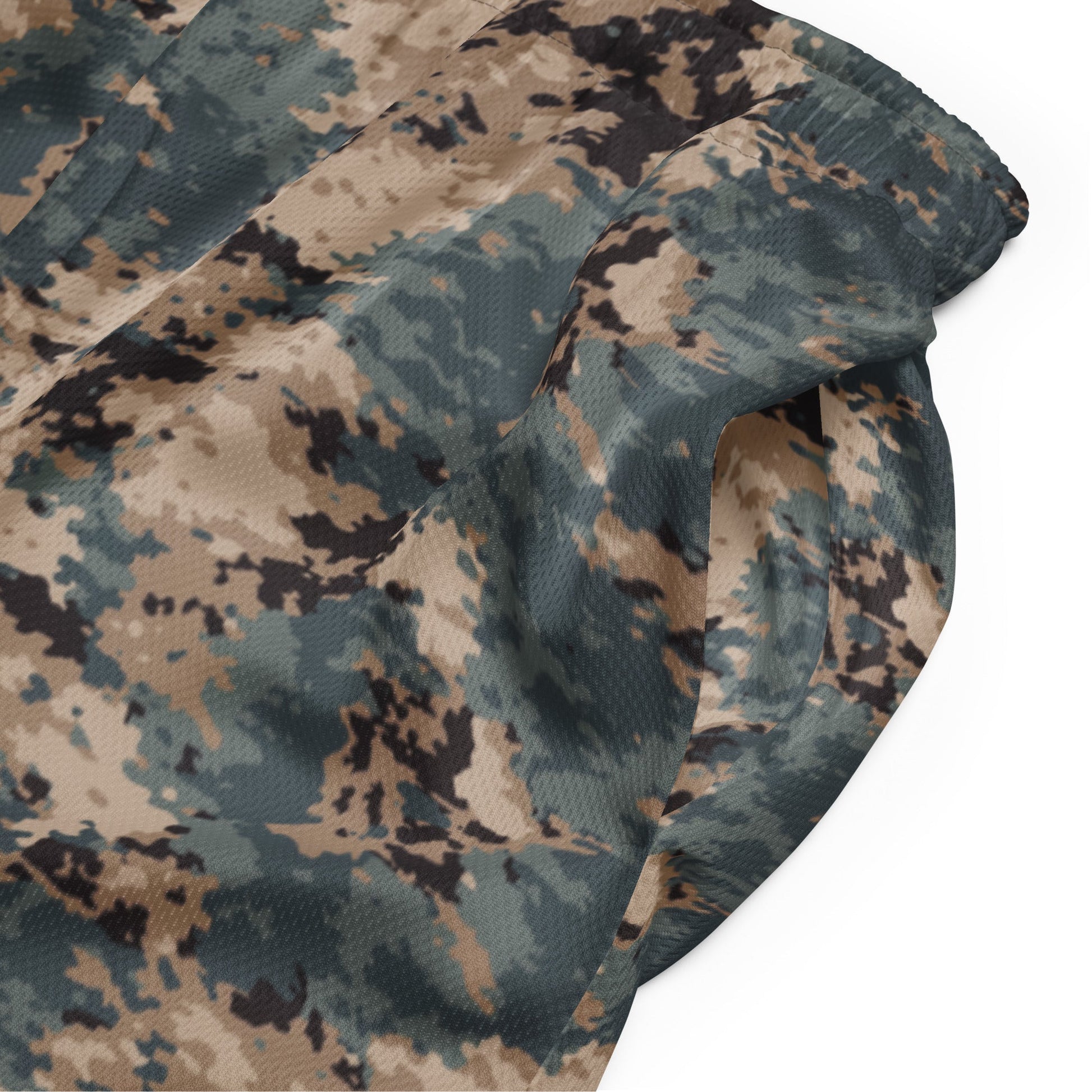 Azerbaijan M2024 CAMO Unisex Mesh Shorts