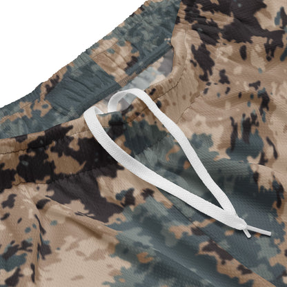 Azerbaijan M2024 CAMO Unisex Mesh Shorts