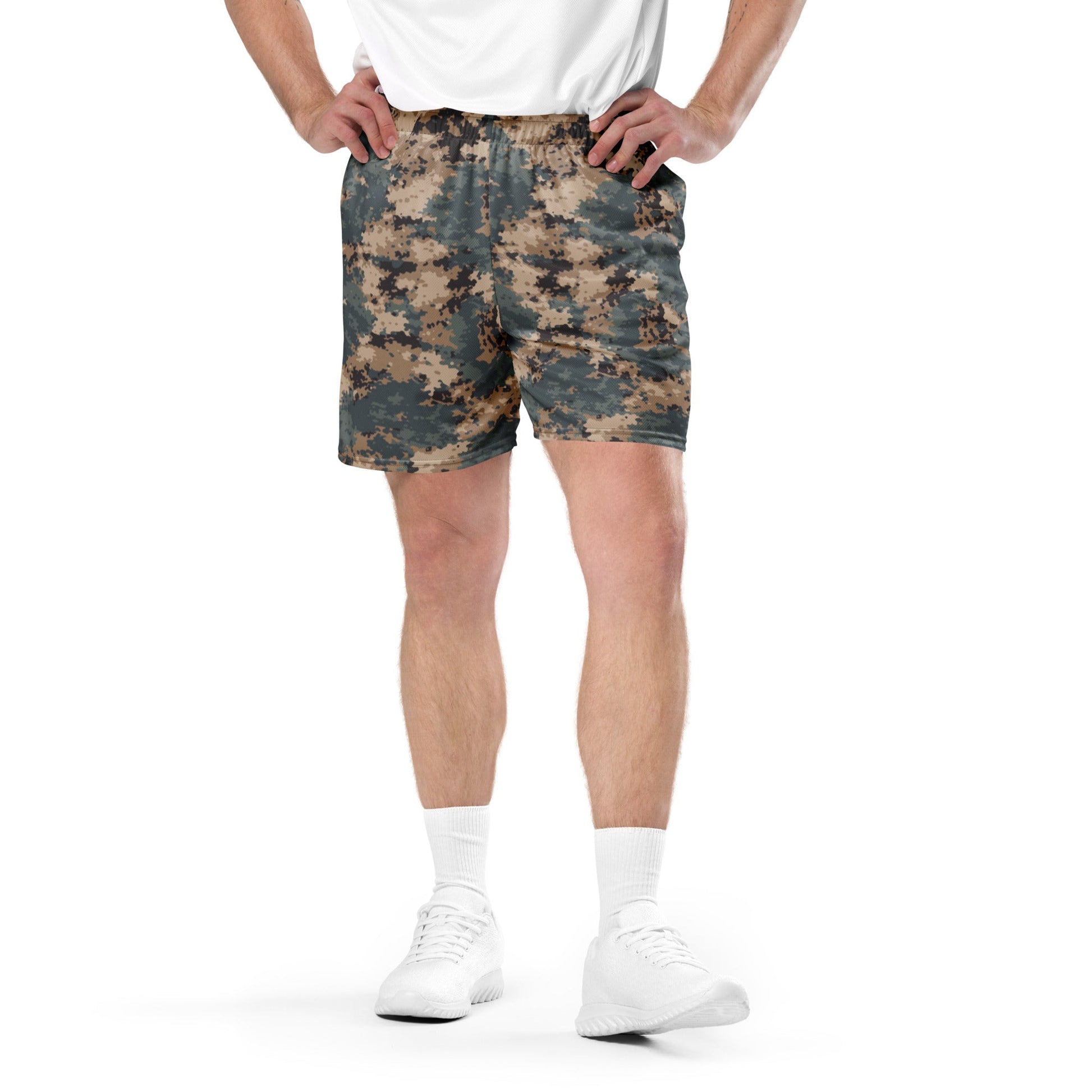 Azerbaijan M2024 CAMO Unisex Mesh Shorts