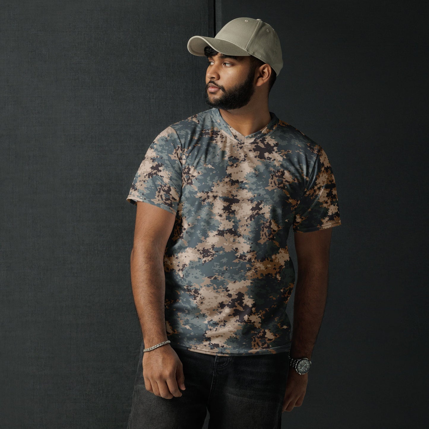 Azerbaijan M2024 CAMO Unisex Sports Jersey