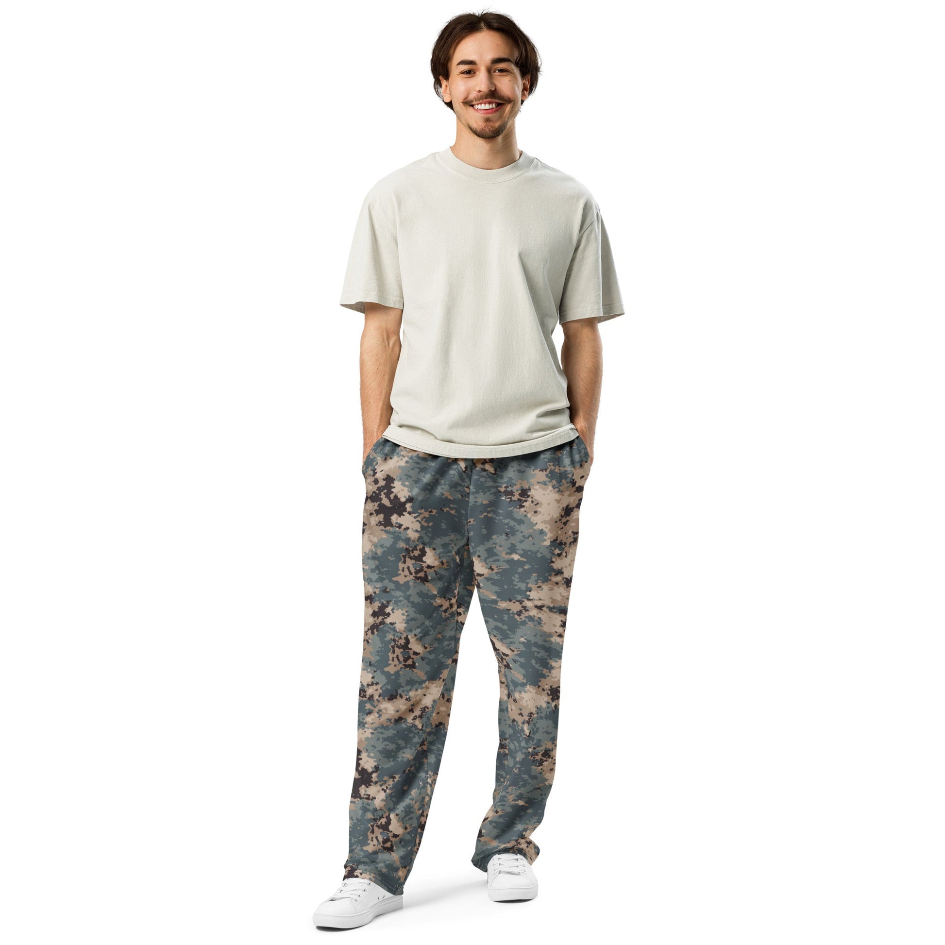 Azerbaijan M2024 CAMO Unisex Wide-Leg Joggers