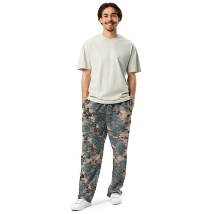Azerbaijan M2024 CAMO Unisex Wide-Leg Joggers