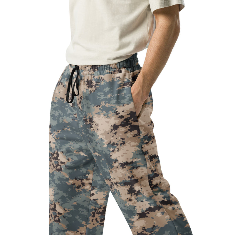 M2024 Caspian CAMO Unisex Wide-Leg Joggers