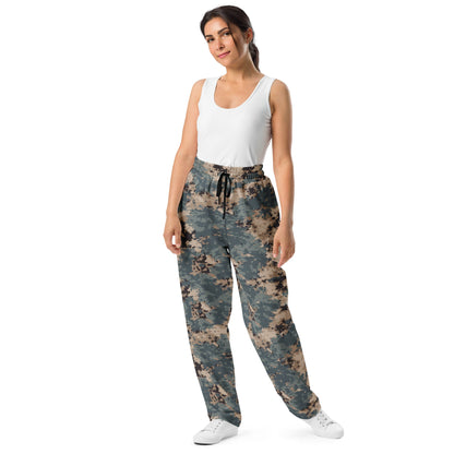 Azerbaijan M2024 CAMO Unisex Wide-Leg Joggers