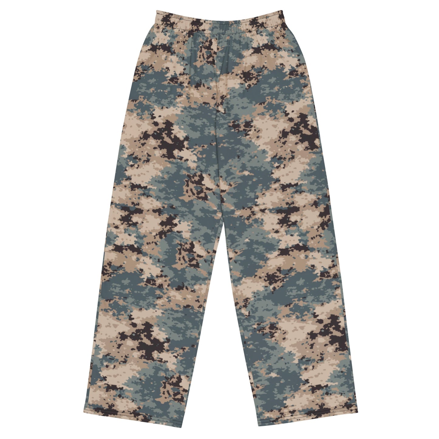 Azerbaijan M2024 CAMO Unisex Wide-Leg Leisure Pants - 2XS
