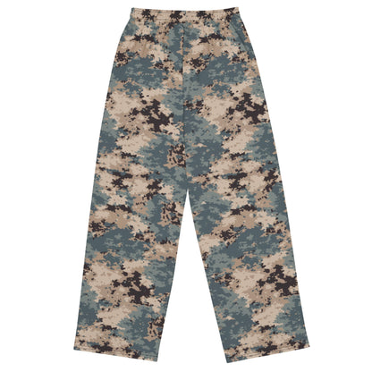 Azerbaijan M2024 CAMO Unisex Wide-Leg Leisure Pants
