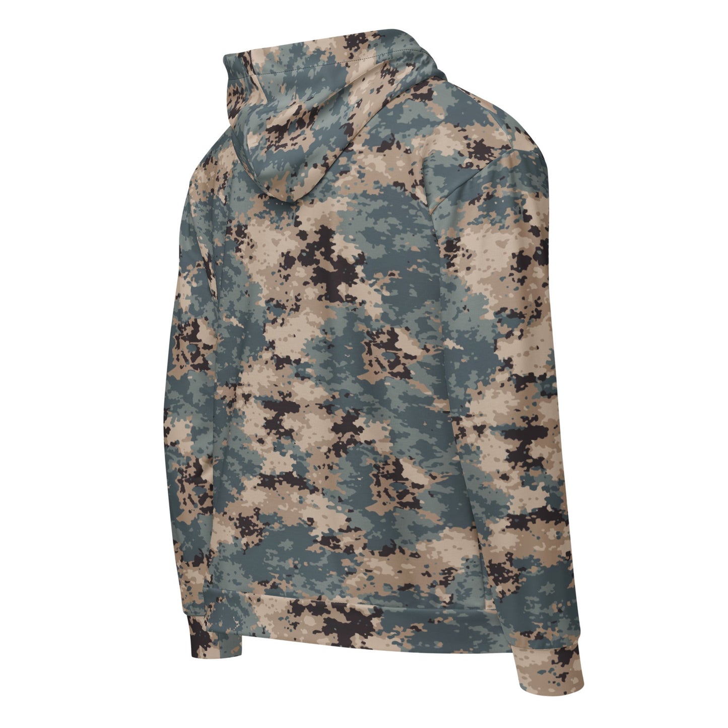 Azerbaijan M2024 CAMO Unisex Zip Hoodie