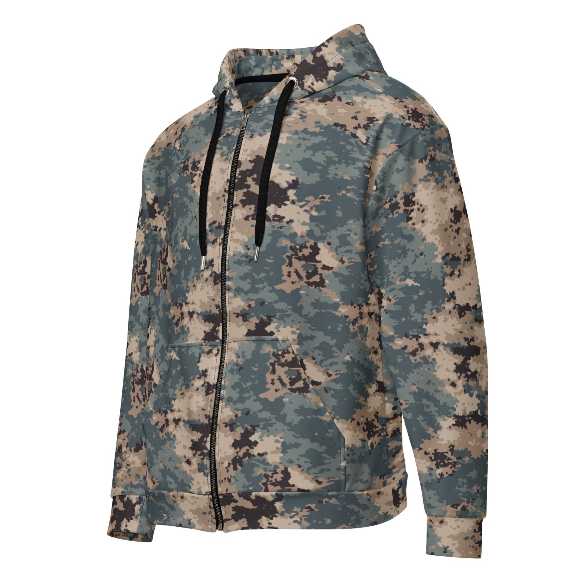 Azerbaijan M2024 CAMO Unisex Zip Hoodie