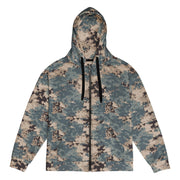 M2024 Caspian CAMO Unisex Zip Hoodie - 2XS
