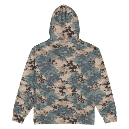 Azerbaijan M2024 CAMO Unisex Zip Hoodie