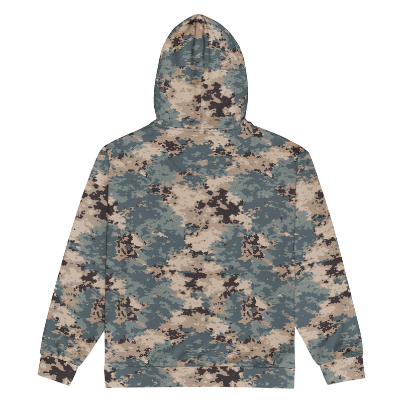 M2024 Caspian CAMO Unisex Zip Hoodie