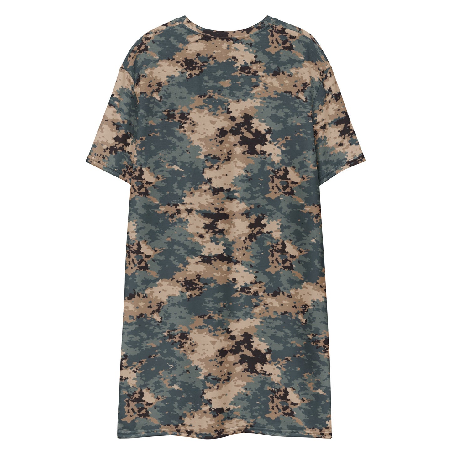 Azerbaijan M2024 CAMO Womens T-Shirt Dress