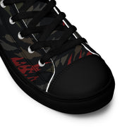 Baba Yaga Night Reaper CAMO Mens High-Top Canvas Shoes