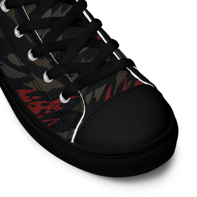 Baba Yaga Night Reaper CAMO Mens High-Top Canvas Shoes