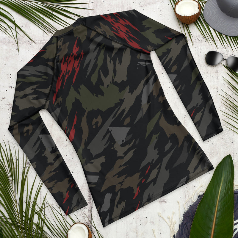 Baba Yaga Night Reaper CAMO Mens Long-Sleeve Rash Guard - LS
