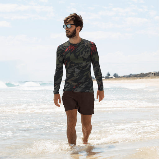 Baba Yaga Night Reaper CAMO Mens Long-Sleeve Rash Guard - XS - LS