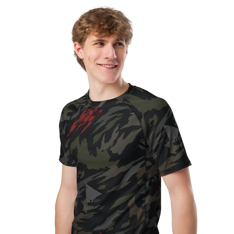 Baba Yaga Night Reaper CAMO Mens Short-Sleeve Rash Guard - SS