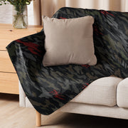 Baba Yaga Night Reaper CAMO Sherpa Blanket