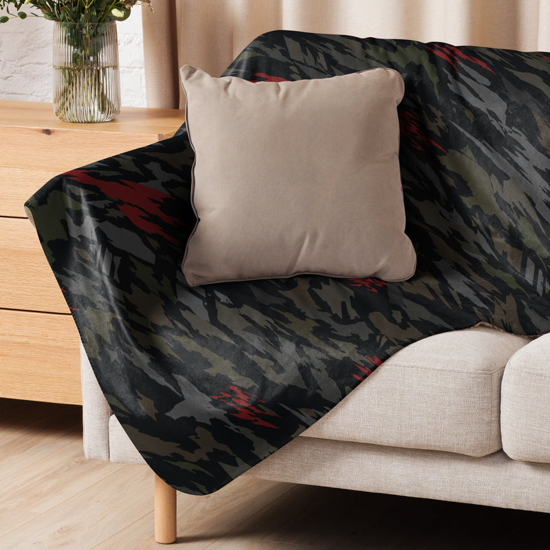 Baba Yaga Night Reaper CAMO Sherpa Blanket