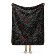 Baba Yaga Night Reaper CAMO Sherpa Blanket - 50″×60″