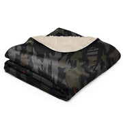 Baba Yaga Night Reaper CAMO Sherpa Blanket
