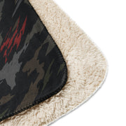 Baba Yaga Night Reaper CAMO Sherpa Blanket