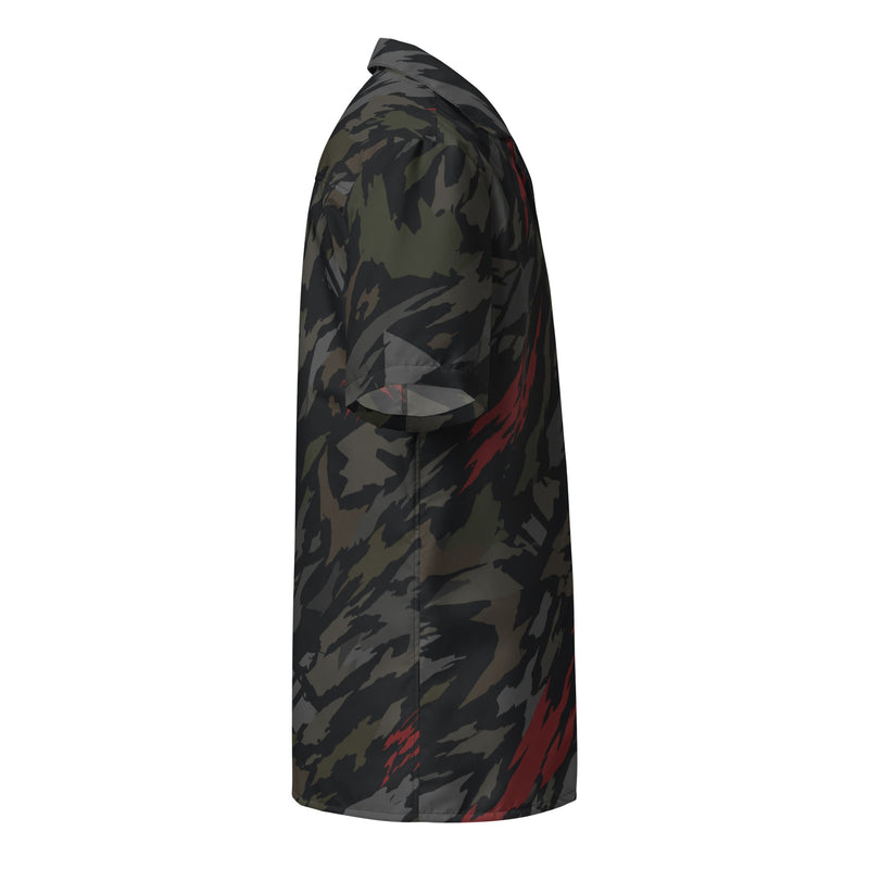 Baba Yaga Night Reaper CAMO Unisex Short-Sleeve Button Shirt - Button-Up