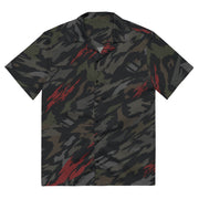 Baba Yaga Night Reaper CAMO Unisex Short-Sleeve Button Shirt - 2XS - Button-Up
