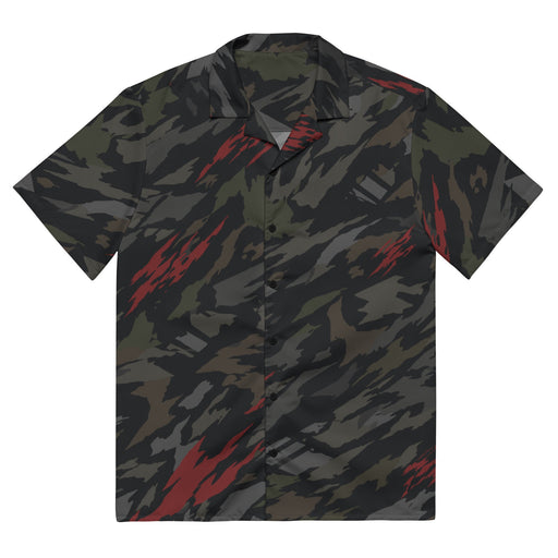 Baba Yaga Night Reaper CAMO Unisex Short-Sleeve Button Shirt - 2XS - Button-Up