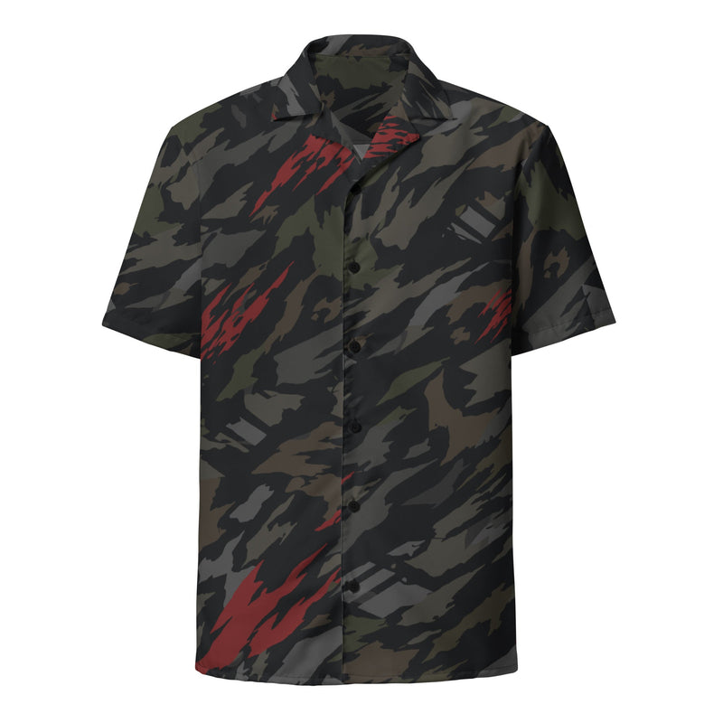 Baba Yaga Night Reaper CAMO Unisex Short-Sleeve Button Shirt - Button-Up