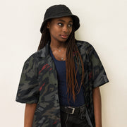 Baba Yaga Night Reaper CAMO Unisex Short-Sleeve Button Shirt - Button-Up