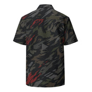 Baba Yaga Night Reaper CAMO Unisex Short-Sleeve Button Shirt - Button-Up