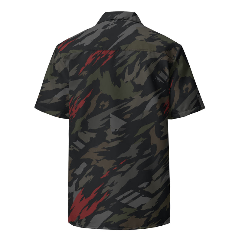 Baba Yaga Night Reaper CAMO Unisex Short-Sleeve Button Shirt - Button-Up